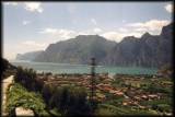 Der Gardasee ist nach 10 harten Tagen Alpencross endlich vor Augen