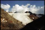 Schöner Blick auf die Ötztaler Gletscher