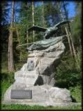 Interessantes Denkmal auf dem Weg von Landeck nach Fließ