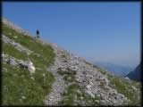 Trail-Spass in der Brenta auf halber Strecke zum Passo della Gaiarda