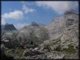 Wohlverdiente Rast am Passo della Gaiarda mit tollem Brenta-Panorama