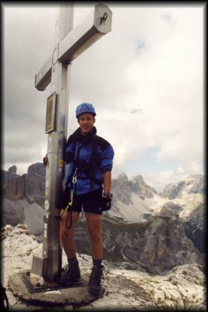 Geschafft! Mein erster laut Klettersteigführer schwerer (schwarzer) Klettersteig ist erfolgreich und ohne Probleme absolviert!