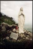 Heiligen-Statue am Colodri-Gipfel