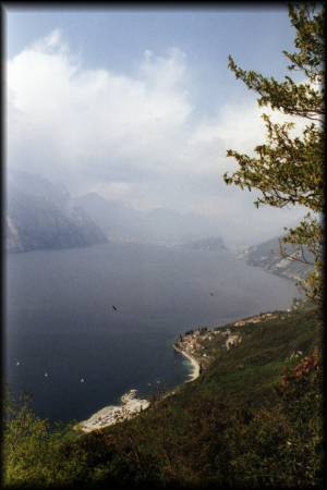 Traumhaftes Panorama oberhalb von Navene gen Norden