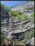 Cascata Preafessa am Zustieg zur Via Ferrata Gerardo Sega 