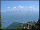 Nette Aussicht gen Monte Baldo auf dem Weg zum Rif. Cima Piemp