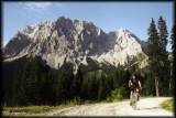 Andi vor dem Zugspitzmassiv