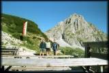 Andi, Ralph und ich beim Aufbruch von der Coburger Hütte