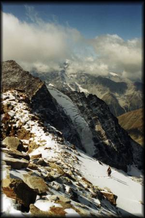 Bei guten Kletterbedingungen machbar: Über den NO-Grat noch auf die Vertainspitze und über den Rosimgletscher gen Sulden absteigen